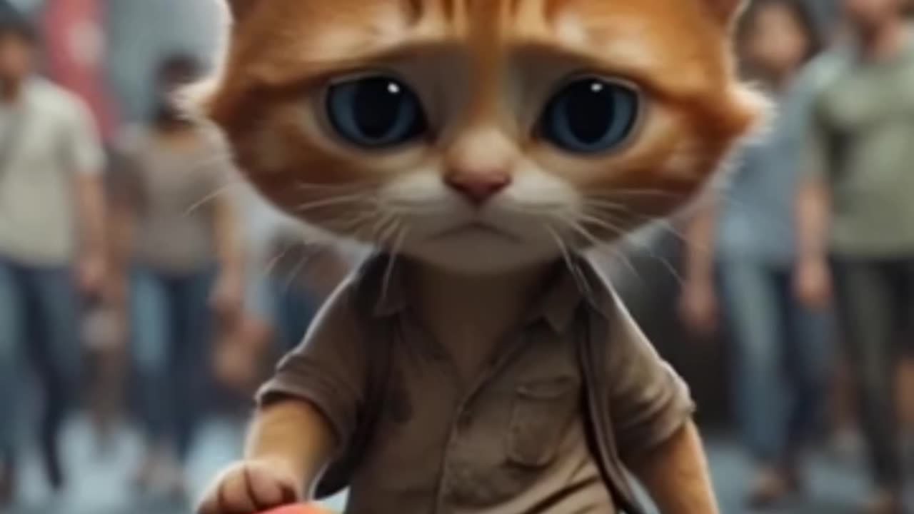 Sad cat
