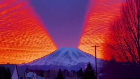 🇺🇸 Meanwhile over Mt Rainier, US