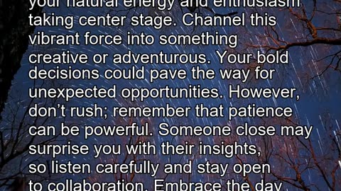 Daily Horoscope | Capricorn & Aries 🌟