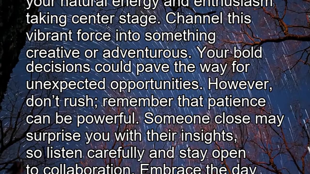 Daily Horoscope | Capricorn & Aries 🌟
