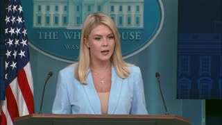 Press Secretary Karoline Leavitt Briefs Members of the Media