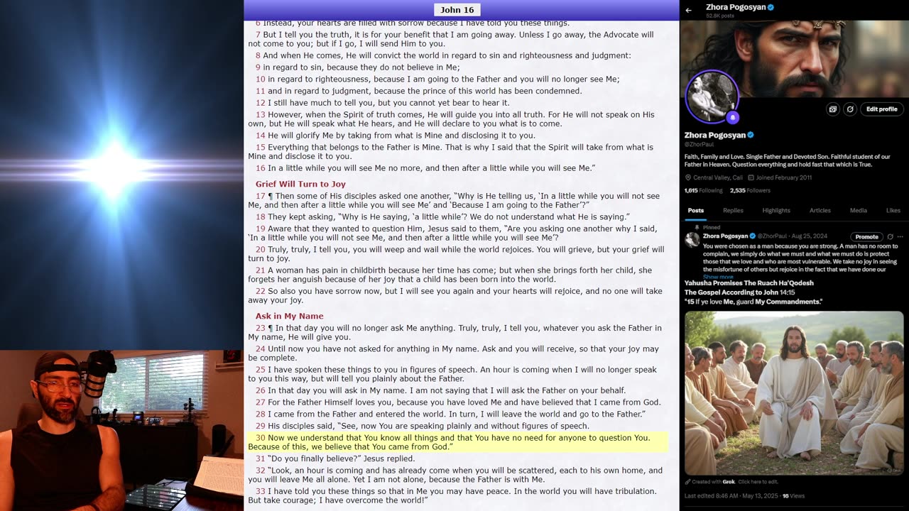 Live: Bible Study-~WEDNESDAY-~14-~MAY-~2025.