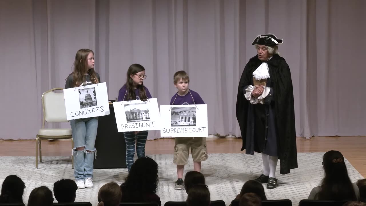 Constitution Week Celebration George Washington Impressionist