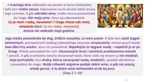 CUD JEZUSA W KANIE GALILEJSKIEJ - Adam Urban
