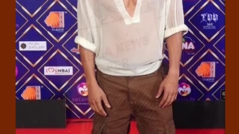 HARSHVARDHAN RANE AT THE RED CARPET OF 6TH EDITION OF ICONIC GOLD AWARDS | CINEMA NEWS PAPER |
