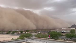 WATCH: Massive haboob shallows up Phoenix metro in Arizona. 16h ago