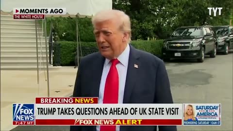 Reporter CORNERS Trump On Shady Business Deals… He Flips!
