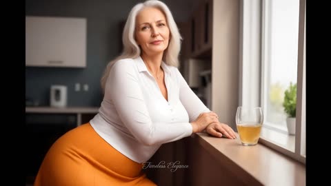 Natural Older Women Over 65 - Capturing the Inner Beauty of Plus-Sized Elders in Eastern Europe
