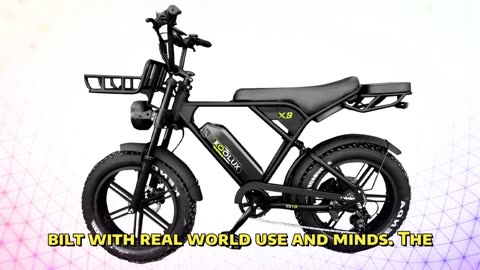 Koolux X9 Electric Bike 500W Motor 48V 15.6Ah Battery Electric Bike