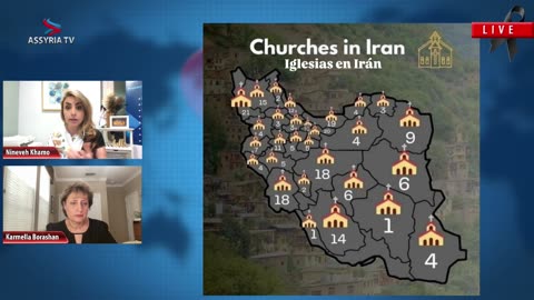 What is the situation for Assyrians in Iran after US bombings?