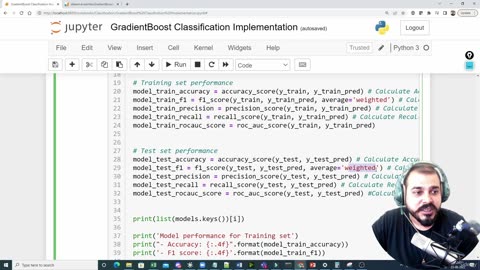 34.2 Gradient Boost Classifier Training Krish Naik ML