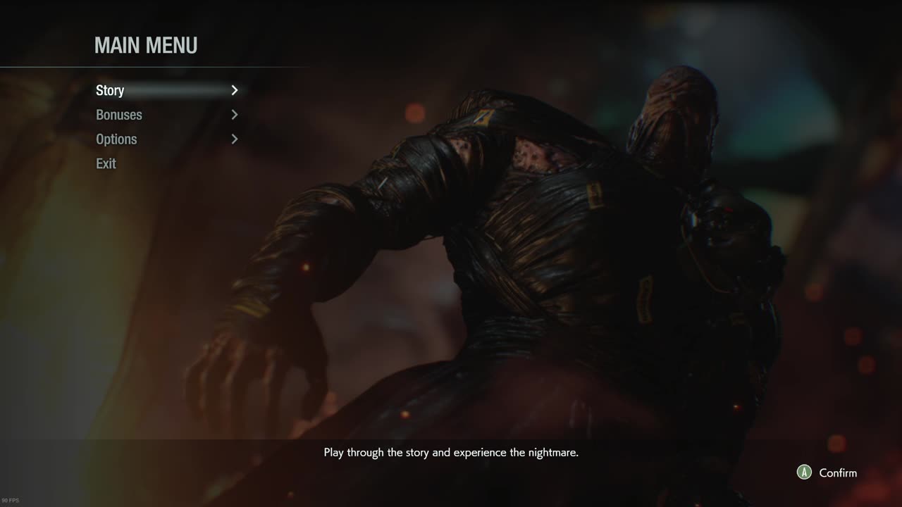 RE3 no box, no save, no health run