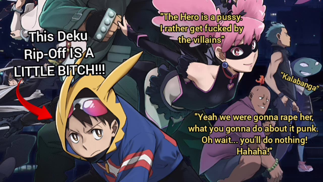 The Main Character From My Hero Academia: Vigilantes Is A Little Bitch