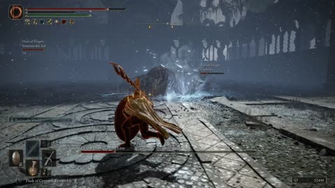 Elden Ring DLC | Divine Beast Dancing Lion boss fight as cooperator on NG