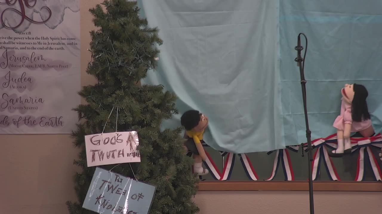 Puppet Show at Moose Creek Baptist Church, North Pole, ak 7/6/2025