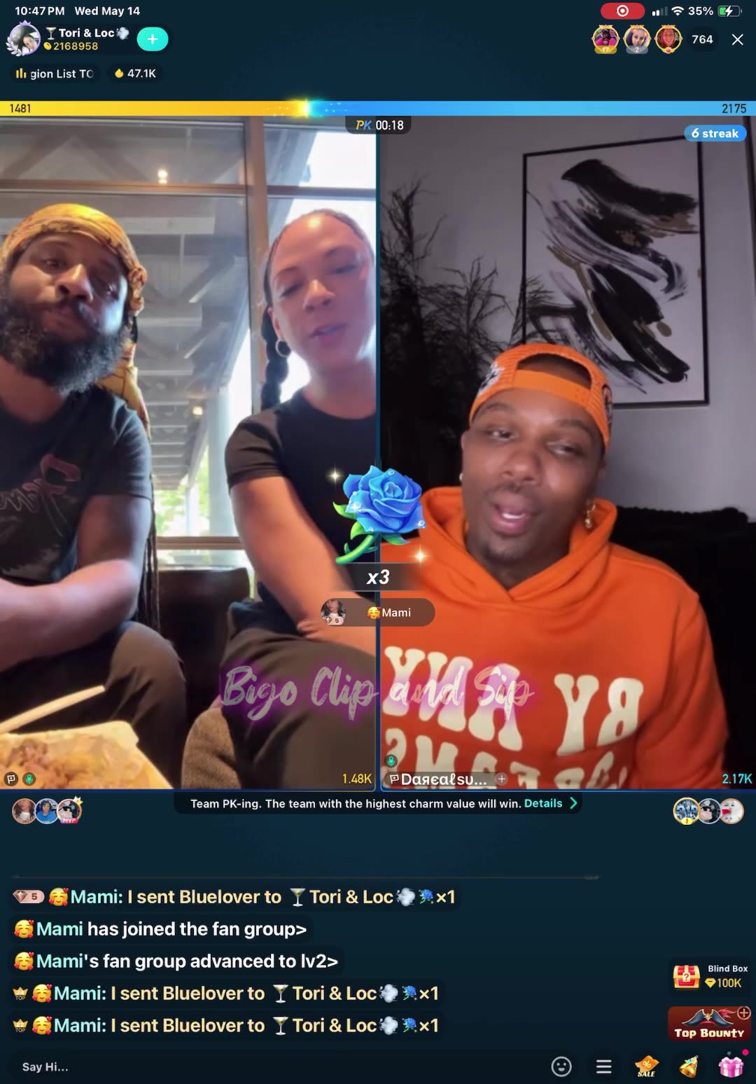 Supa lines Tori n Loc after alledgedly being evicted 5/14/25 #bigoclipandsip