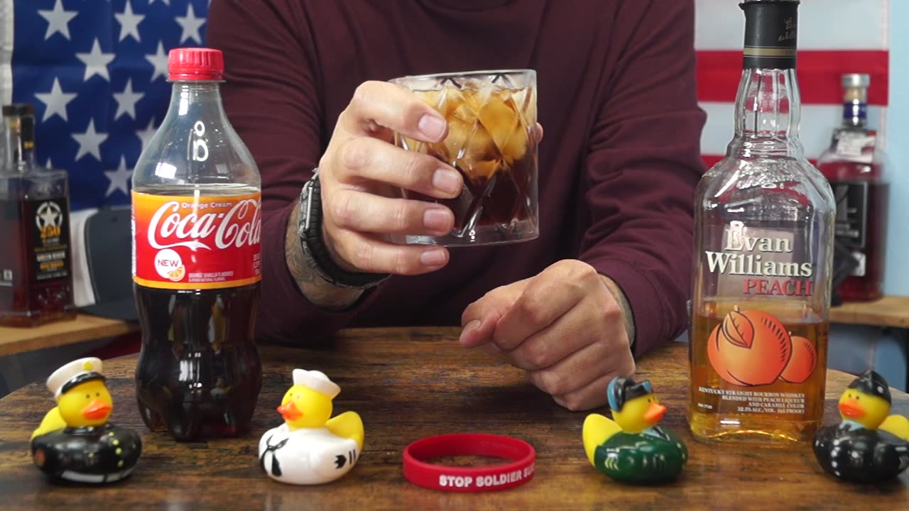 Daniel Stockwell - Evan Williams Peach Whiskey & Coke Orange Cream Soda