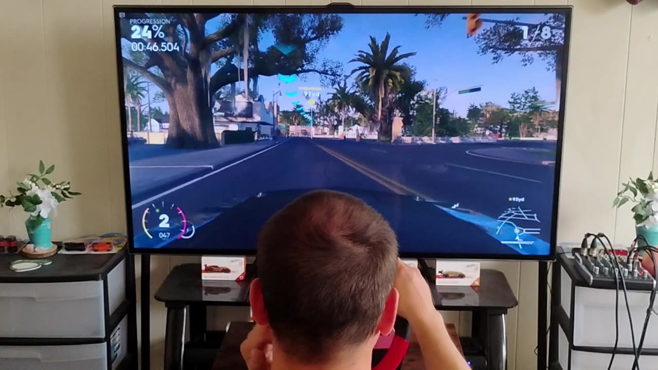 Gaming test with mics, not mixed, just level checks and ambient sound check