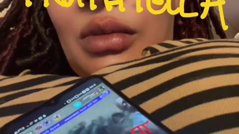 LUVLY LIZ REACTION WATCHING DOLLBABY KASH SMOKING PCP SHERM STICK