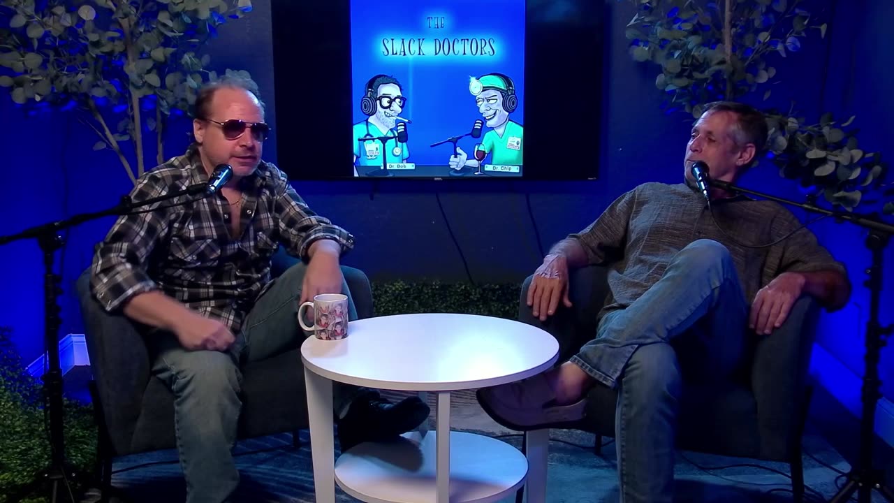 The Slack Doctors Episode 6(40) with guest Reverend Jim Paquette