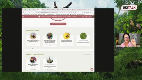 Spaziergang über die Living Earth