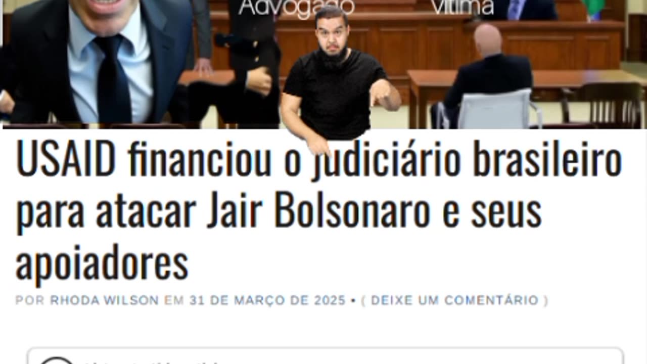 Mike Benz: USAID financiou o judiciário brasileiro para atacar Jair Bolsonaro e seus apoiadores