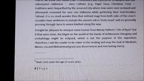 Freemasonry and Satanism, book review 153 pt 1, Blood Passover, The Jews of Europe and Ritual Murder