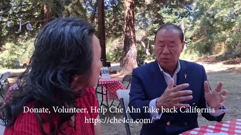 Impromptu Gubernatorial (Governor) Candidate Che Ahn interview