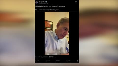 Gov. Greg Abbott signs ‘Bathroom Bill’ into law 