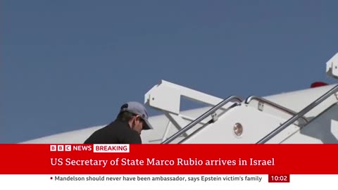US Secretary of State Marco Rubio visits Israel in aftermath of Qatar strikes