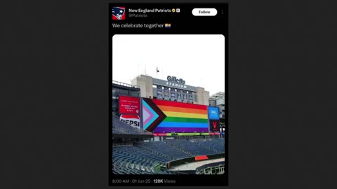 NFL Pride Month Promoted Homosexuality and Transgenderism Flag vs Nationalism