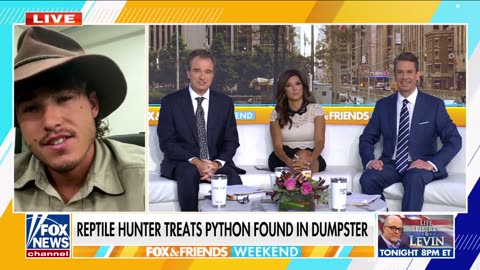 Reptile Hunter captures massive 16-foot python in downtown Los Angeles