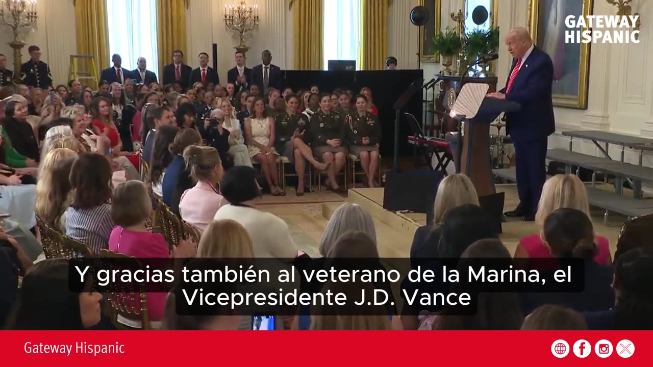 Trump honra a las madres en emotivo mensaje.