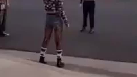 Used Her as a Mop | Brutal Street Fight Beatdown
