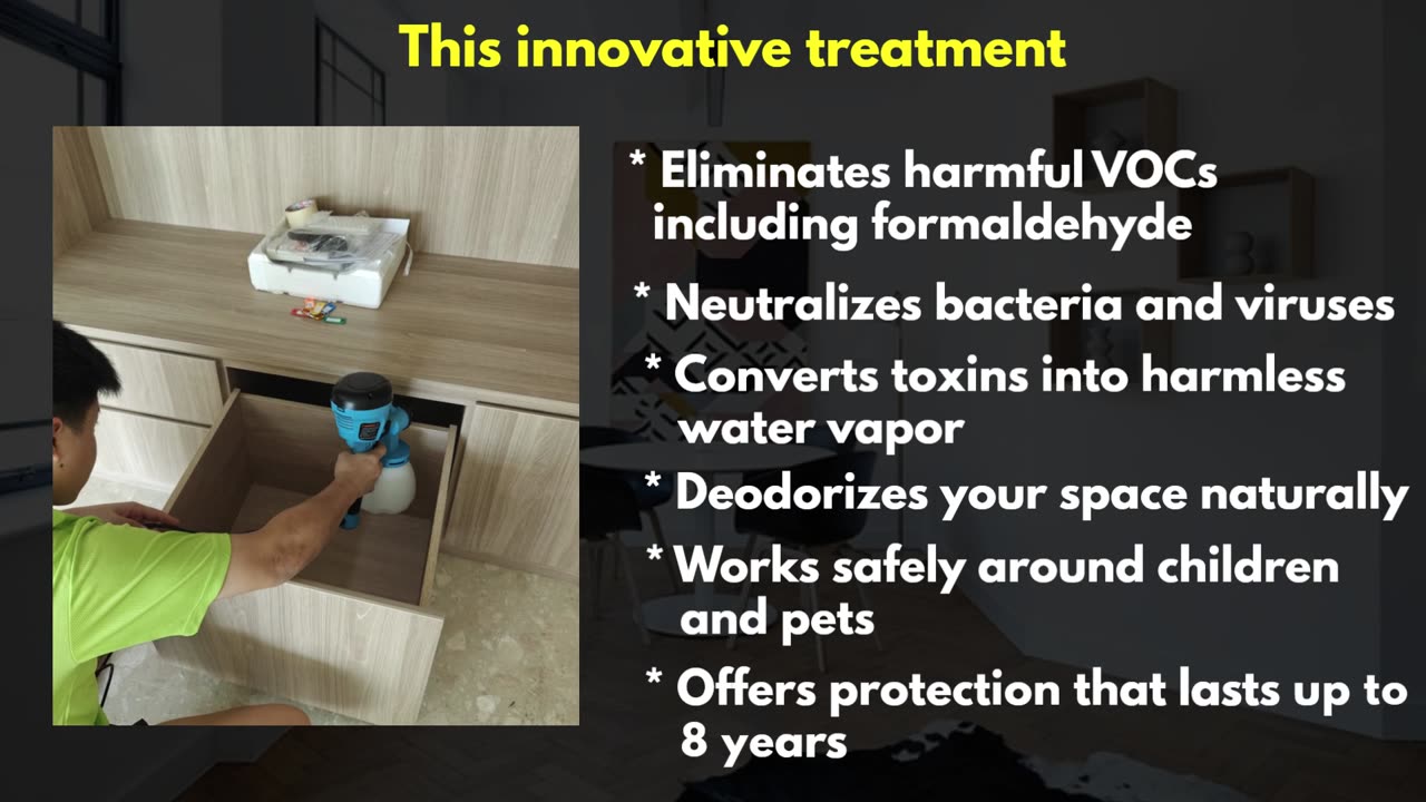 Formaldehyde removal Singapore