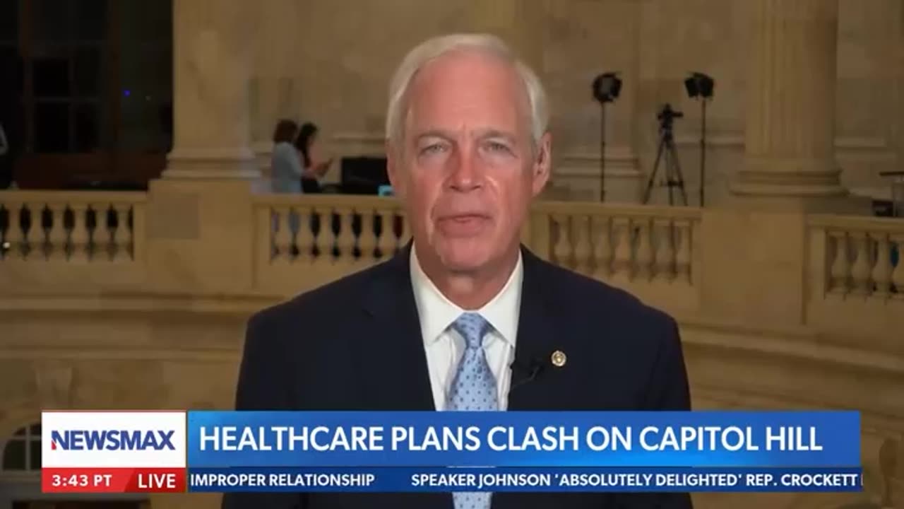 Senator Ron Johnson on Carl Higbie Frontline 12.10.25