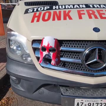 Niagara Falls, Ontario, Canada. Peaceful anti-pedo protest