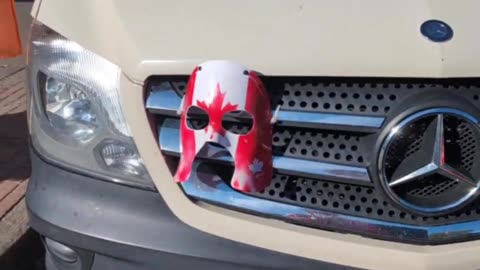 Niagara Falls, Ontario, Canada. Peaceful anti-pedo protest