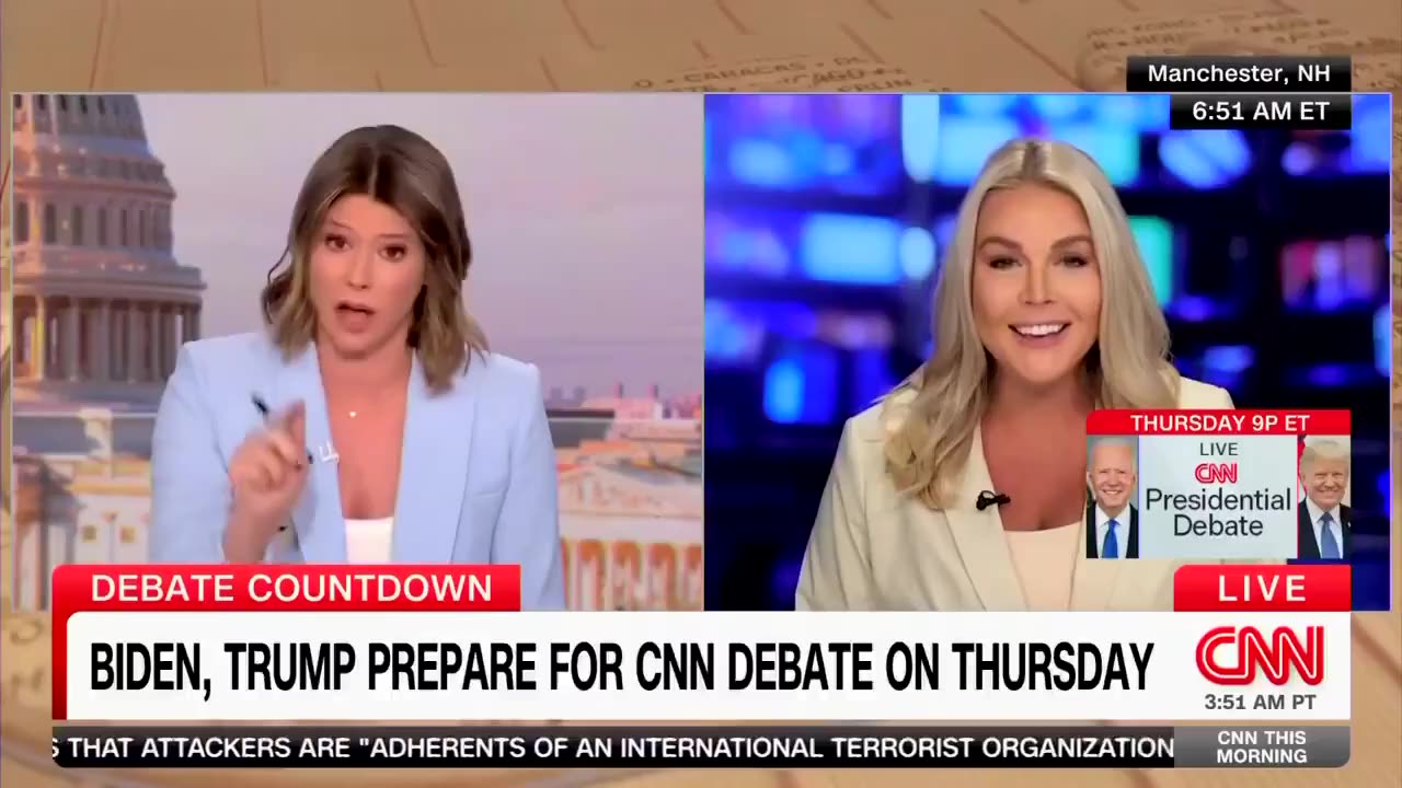 Karoline Leavitt getting kicked off of CNN after triggering CNNs Kasie Hunt