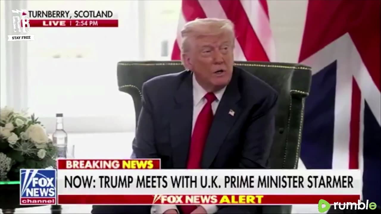 Trump says Epstein files controlled by “scum”