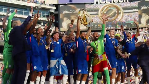 President Donald J. Trump and First Lady Melania Trump joined Infantino for the FIFA World Cup Final