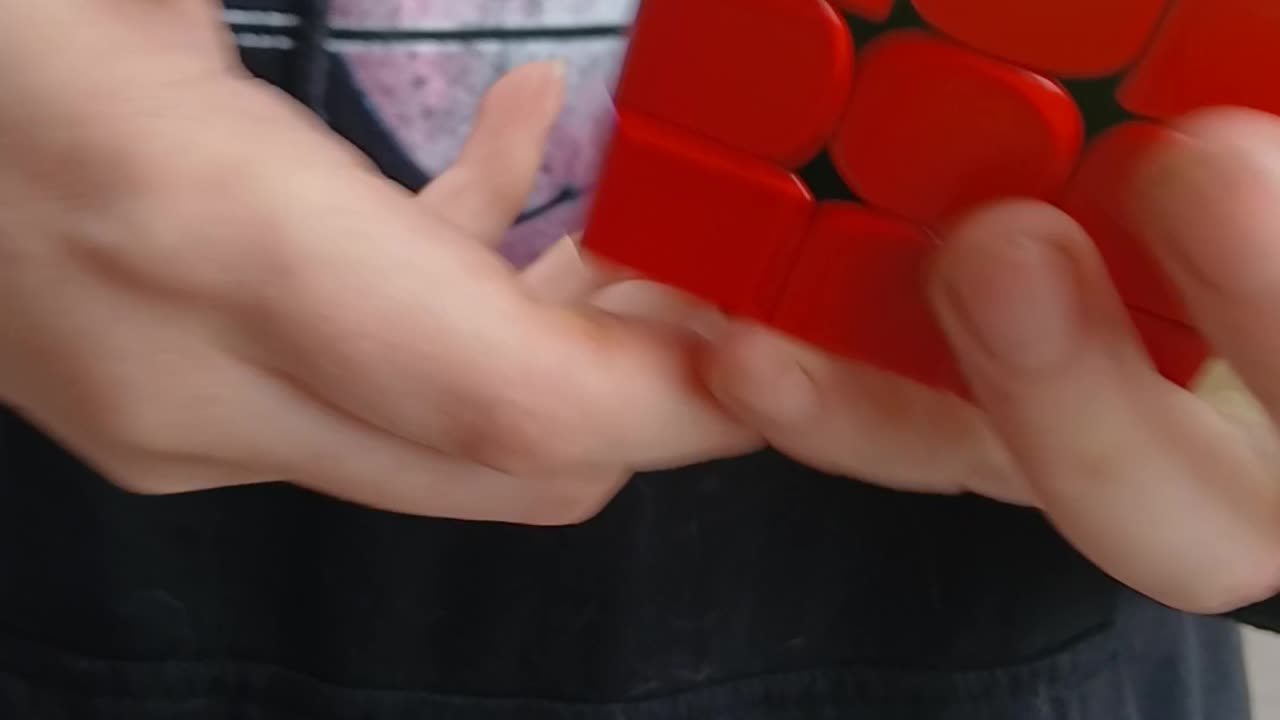 The fastest rubix cube the chapel ever saw