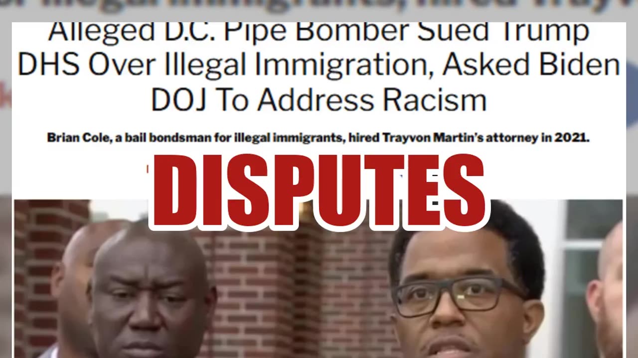 Fact Check: Alleged D.C. Pipe Bomber Brian Cole Jr. Did NOT Sue Trump's DHS Over Illegal Immigration