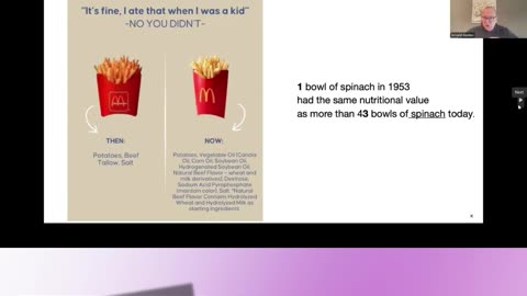 Mc Donalds Vs Spinach