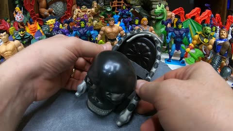 Dragonriders Of The Styx Skull Sled Vintage Fantasy Toy Review!