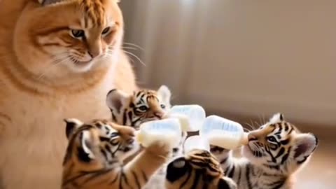 "AI Cats Gone Crazy with Hilarious Song | Funniest 30 Sec Clip!"