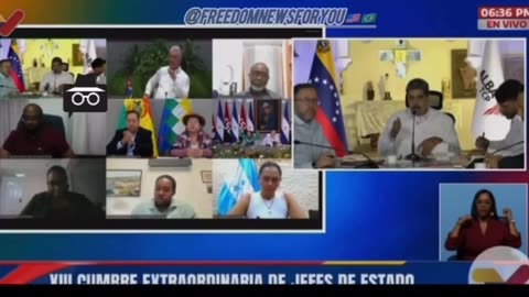Nicolas Maduro desesperated asked for support for Latin American countries