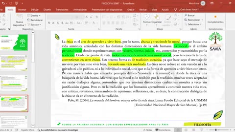 SAVIA REGULAR 2025 | Semana 07 | Filosofía