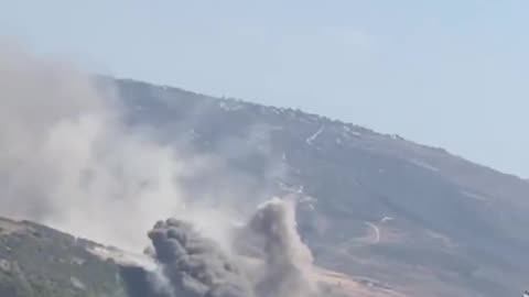 Israeli warplanes conducted airstrikes across southern Lebanon earlier today