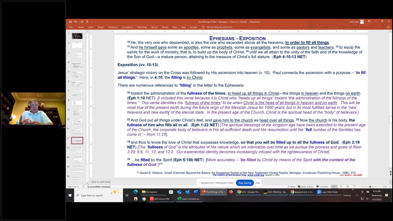 Ephesians 4:11-13 – Part 2